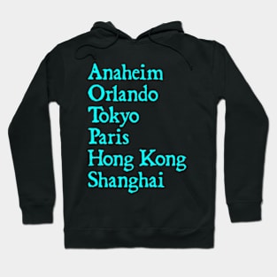 6 Magical Cities Hoodie